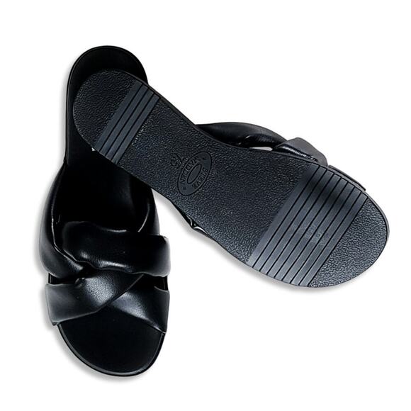 New Steve Madden Women's Salim Slip-On Slide Flat Sandals - Picture 6 of 9